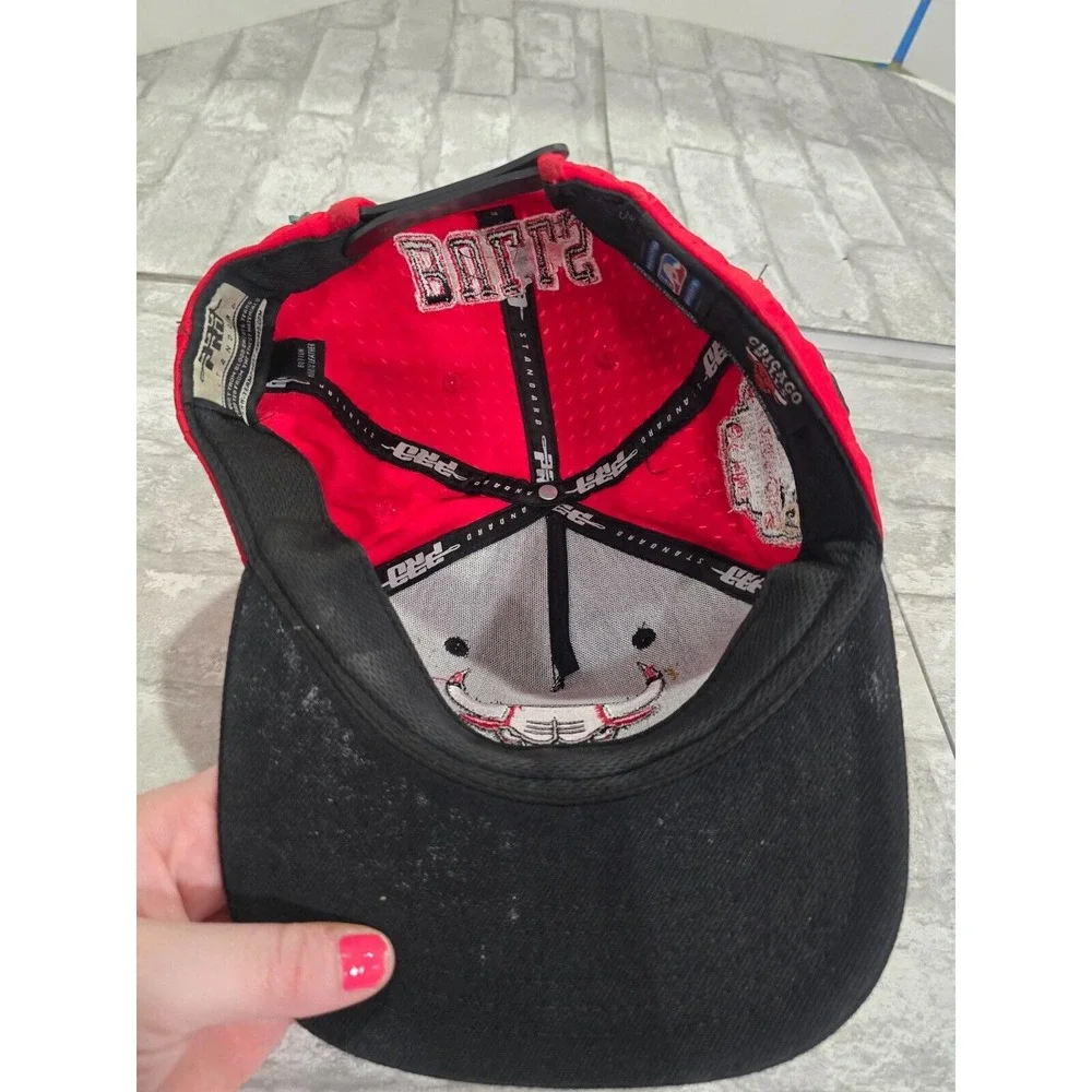 Chicago Bulls Mesh Pro Standard‎ Snapback Hat 6 time NBA Finals Champions